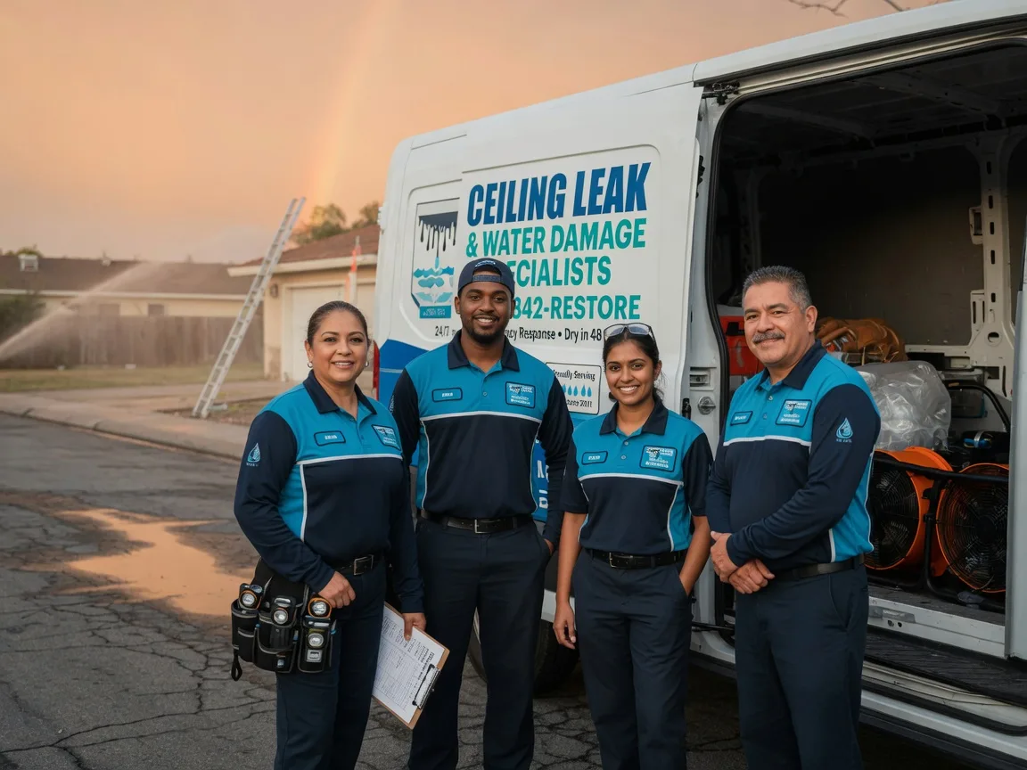 Ceiling Leak Cleanup company in Como, TX