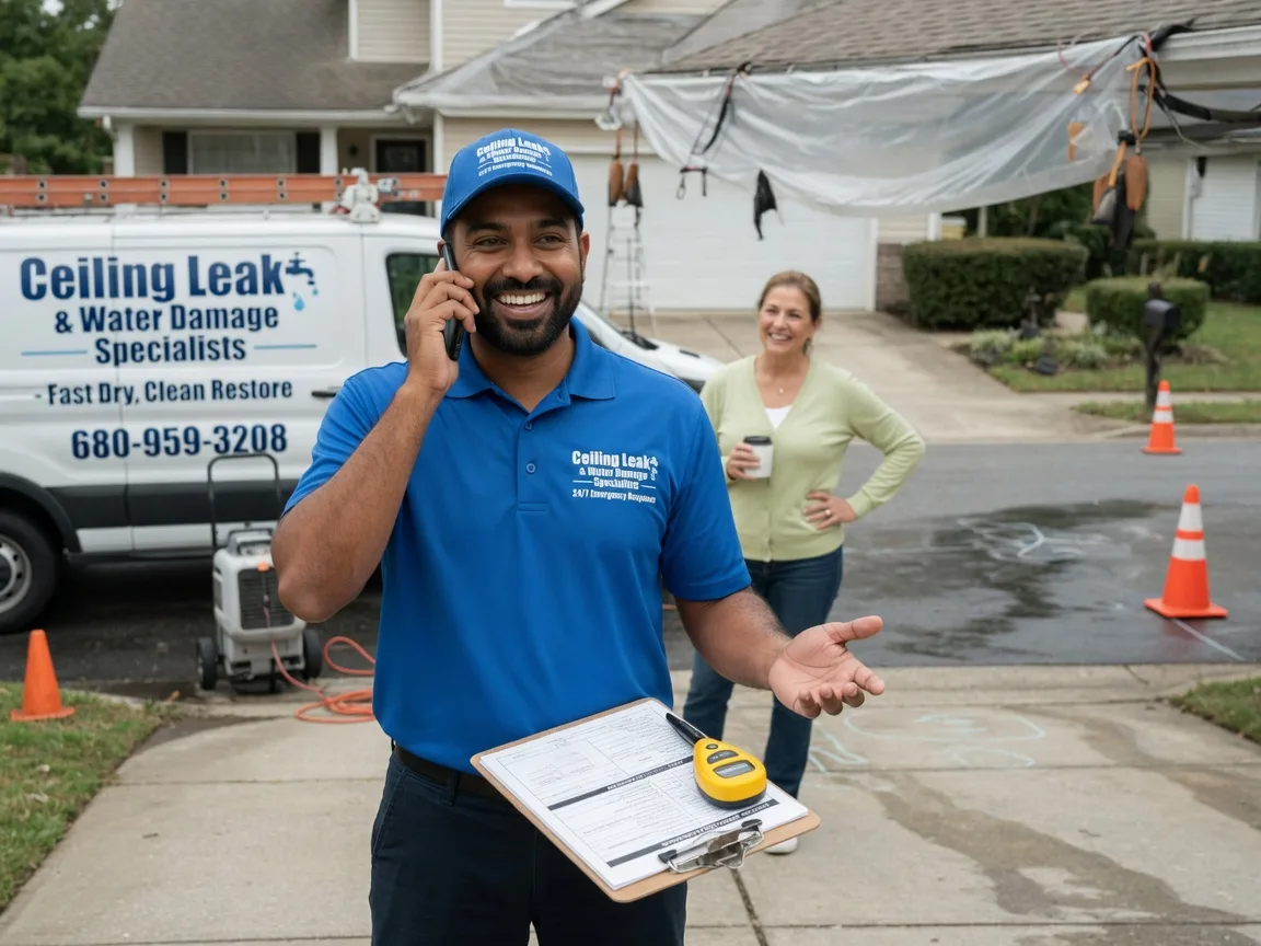 Ceiling Leak Cleanup Como, TX FAQs